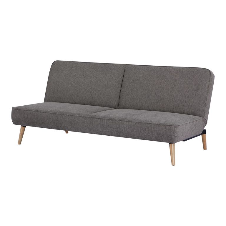 Swan Sofa Bed - 2 Seater - Grey - Fabric