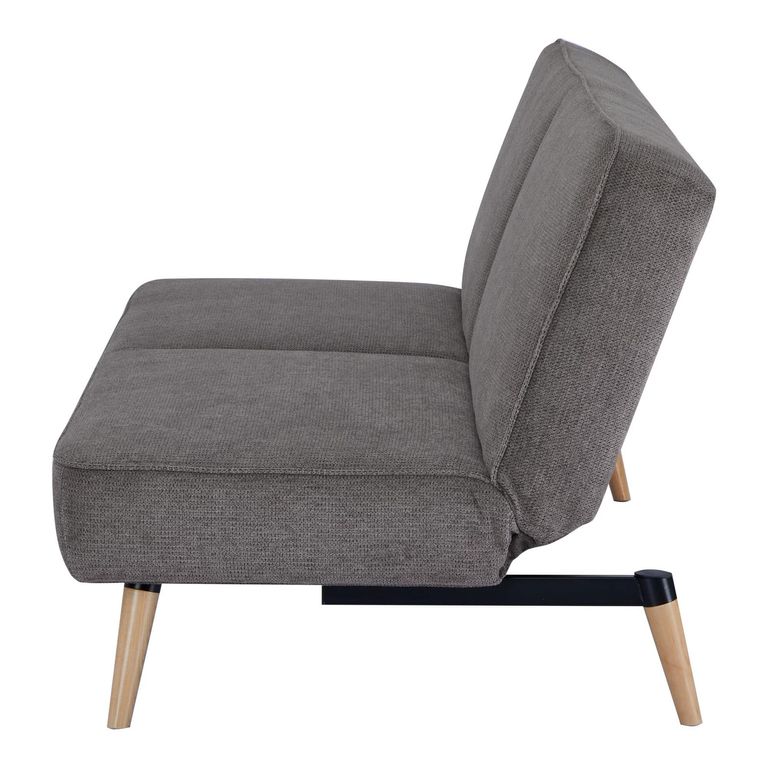 Swan Sofa Bed - 2 Seater - Grey - Fabric