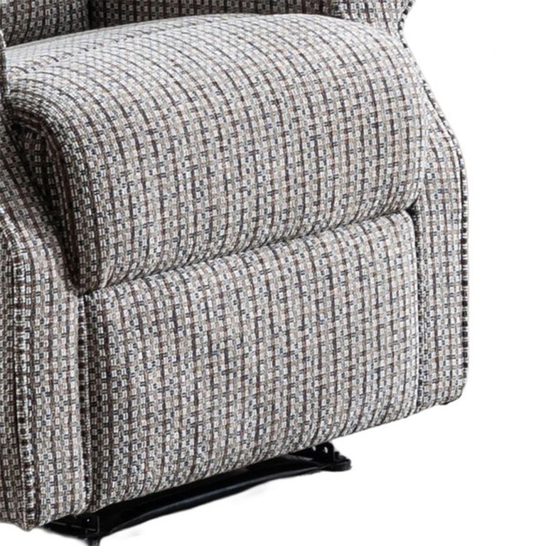 Windsor Electric Recliner Armchair - Latte - Fabric