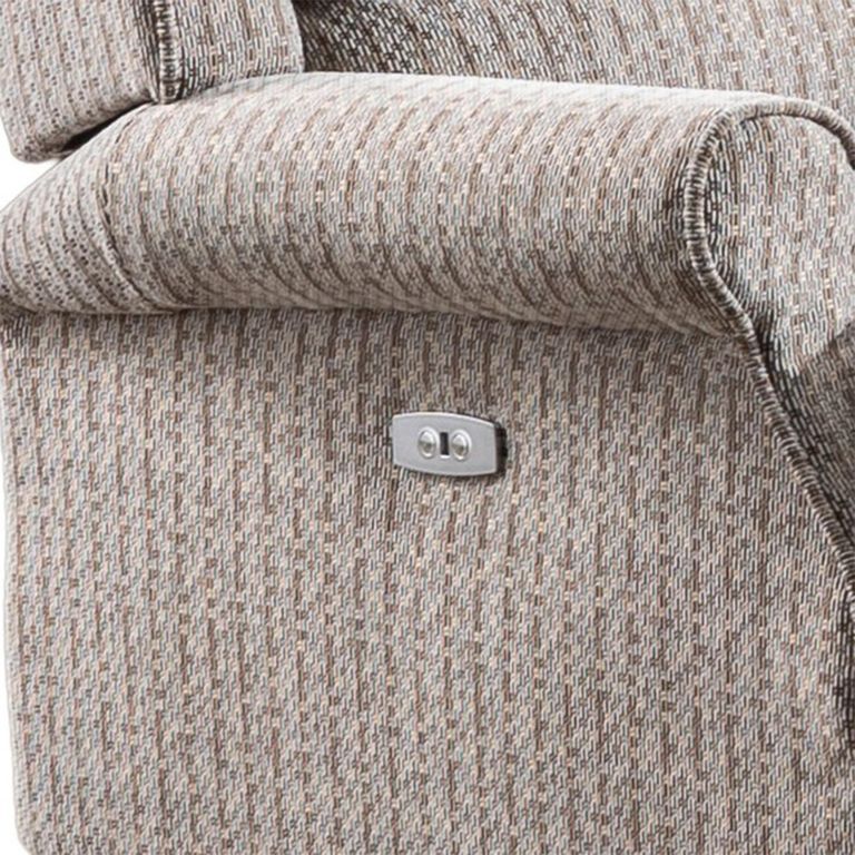 Windsor Electric Recliner Armchair - Natural - Fabric