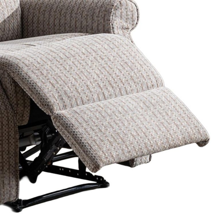 Windsor Electric Recliner Armchair - Natural - Fabric