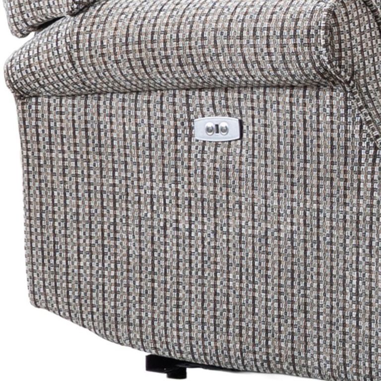 Windsor Electric Recliner Sofa - 2 Seater - Latte - Fabric
