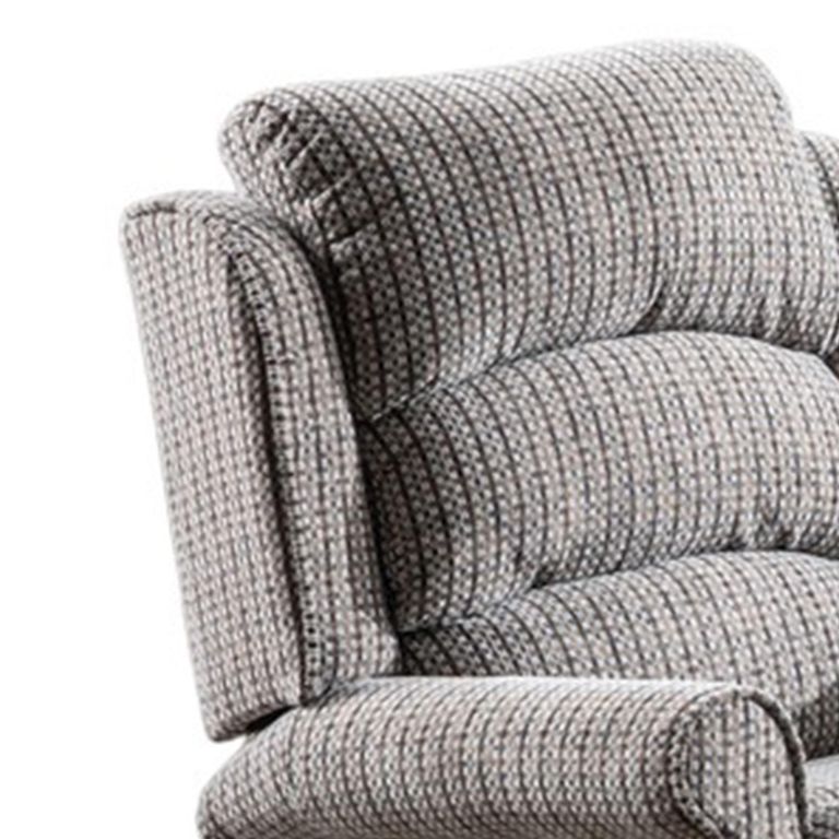 Windsor Electric Recliner Sofa - 3+1+1 Seater - Latte - Fabric