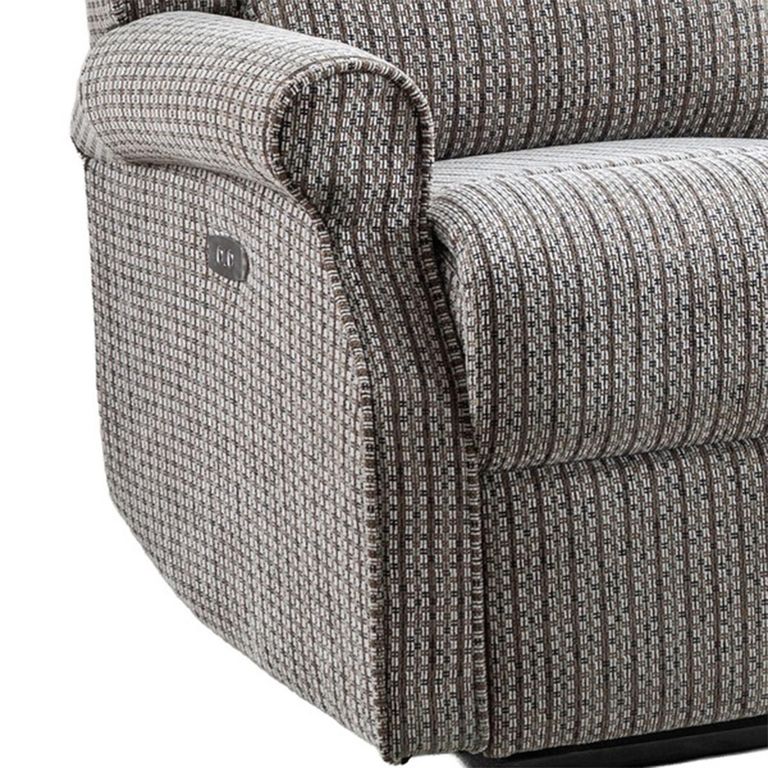 Windsor Electric Recliner Sofa - 3 Seater - Latte - Fabric