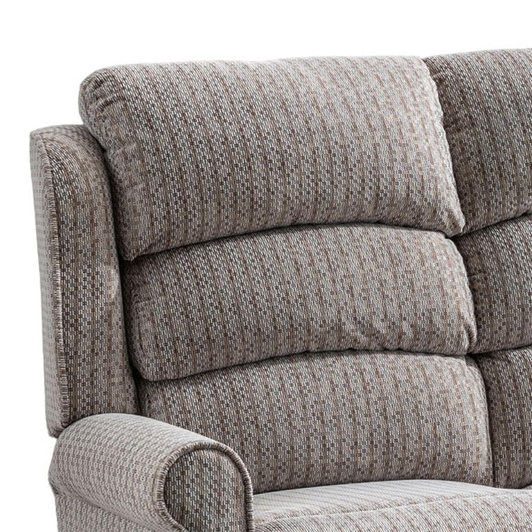Windsor Electric Recliner Sofa - 3 Seater - Natural - Fabric