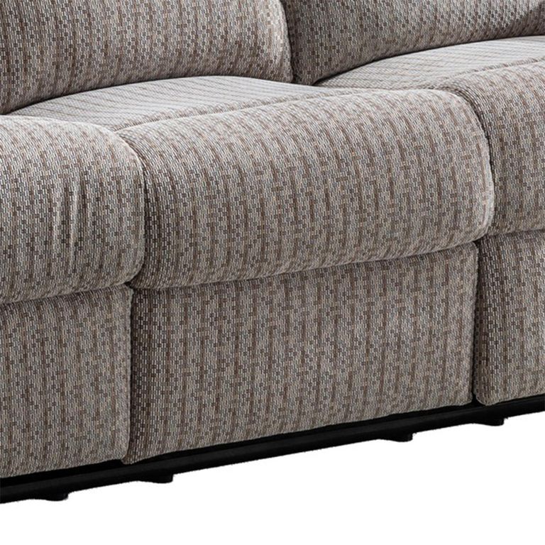 Windsor Electric Recliner Sofa - 3 Seater - Natural - Fabric