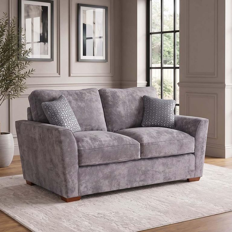 Fantasia Fabric 2 Seater Sofa - Colours Available