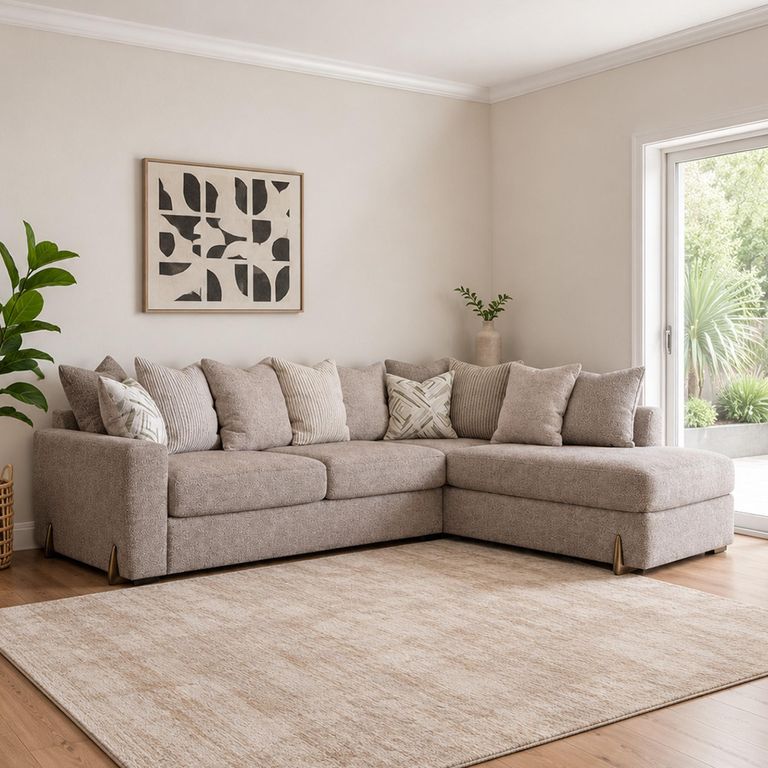 Axel Fabric LH2+RCC Corner Sofa - Colours Available