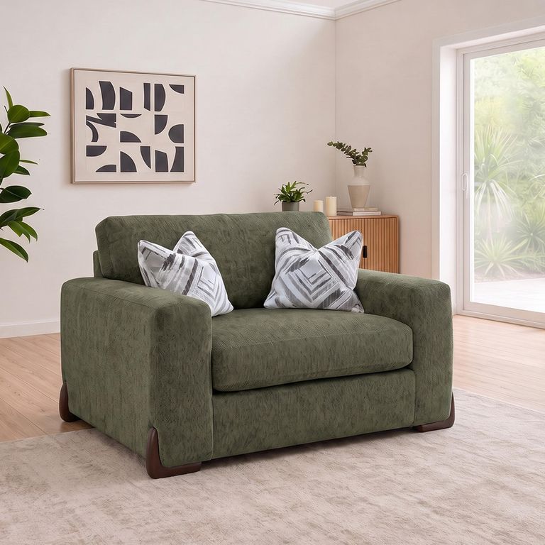 Axel Fabric Love Chair - Colours Available