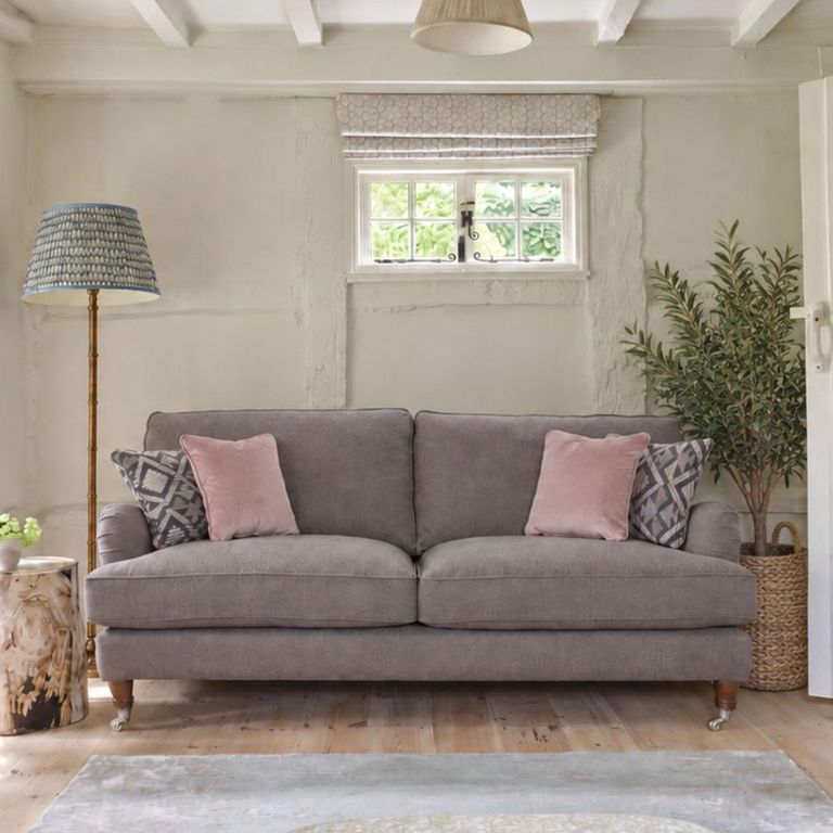 Beatrix Fabric 3 Seater Sofa - Colours Available