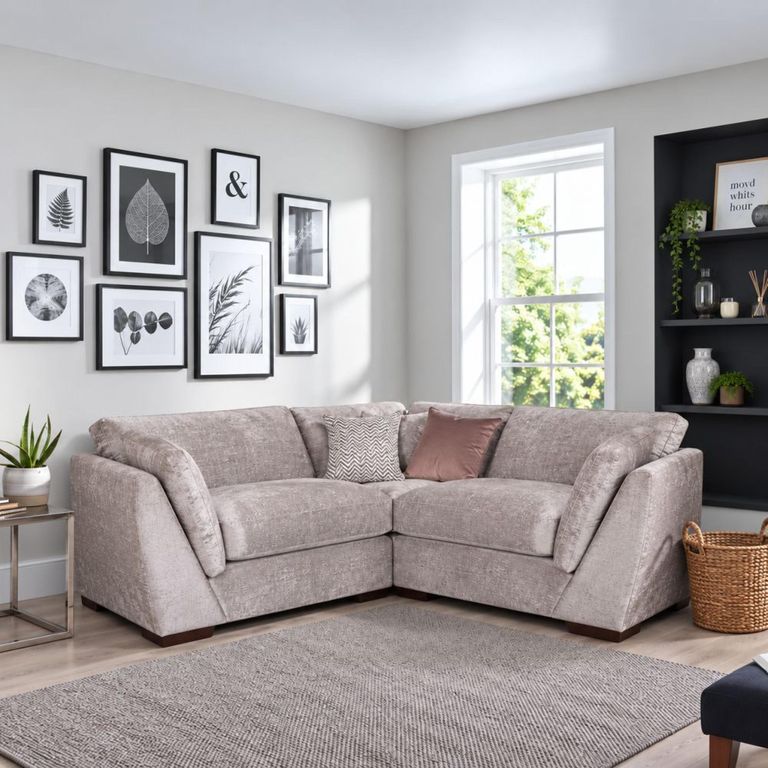 Phoenix Fabric Lh1Corrh1 Corner Sofa - Colours Available