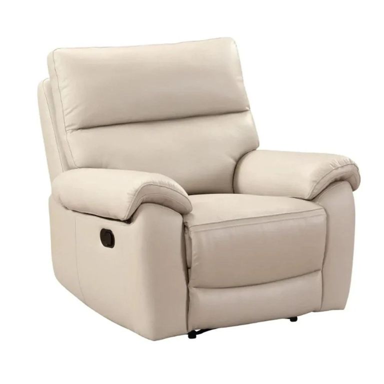 Clearance - Rocco Armchair - Recliner - Chalk Leather - FSS17574
