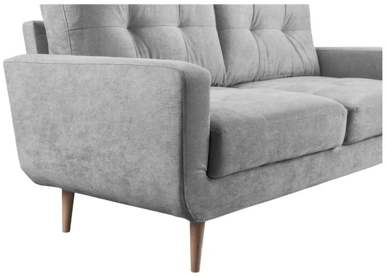 Aurora Corner Sofa - Grey - Large
