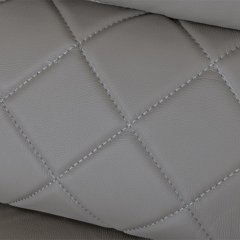 Bentley Recliner Armchair - Light Grey Leather