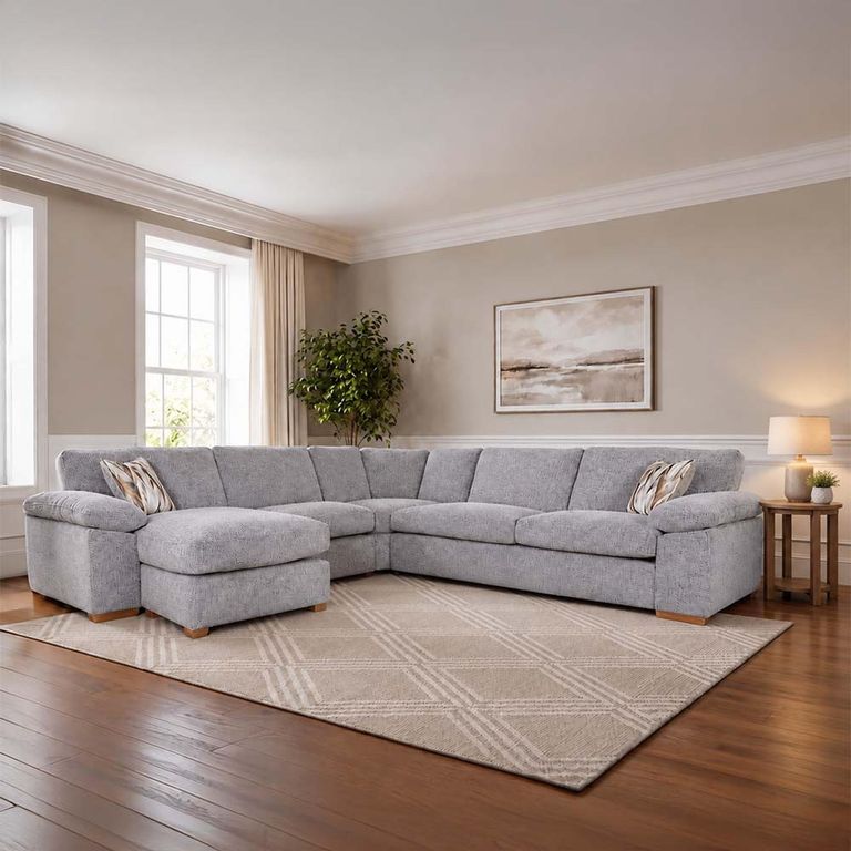 Buoyant Dexter Fabric Corner Sofa - L2V+VP/COR/RH2 - Variation Available
