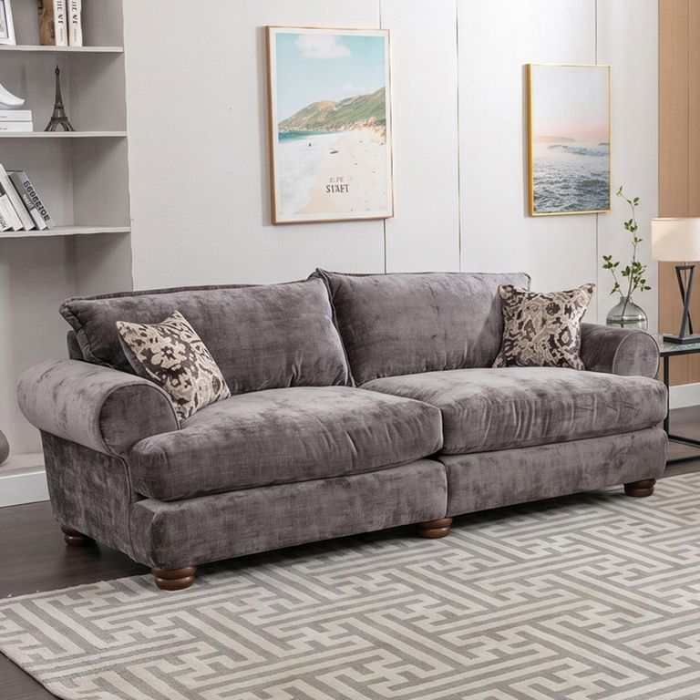 Horatio Fabric 4 Seater Sofa - Colours Available