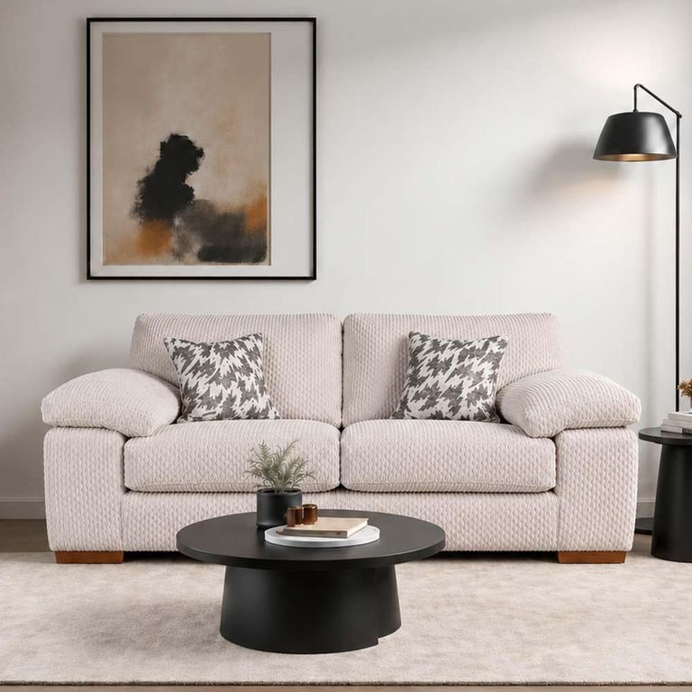 Lara Fabric 2 Seater Sofa - Colours Available