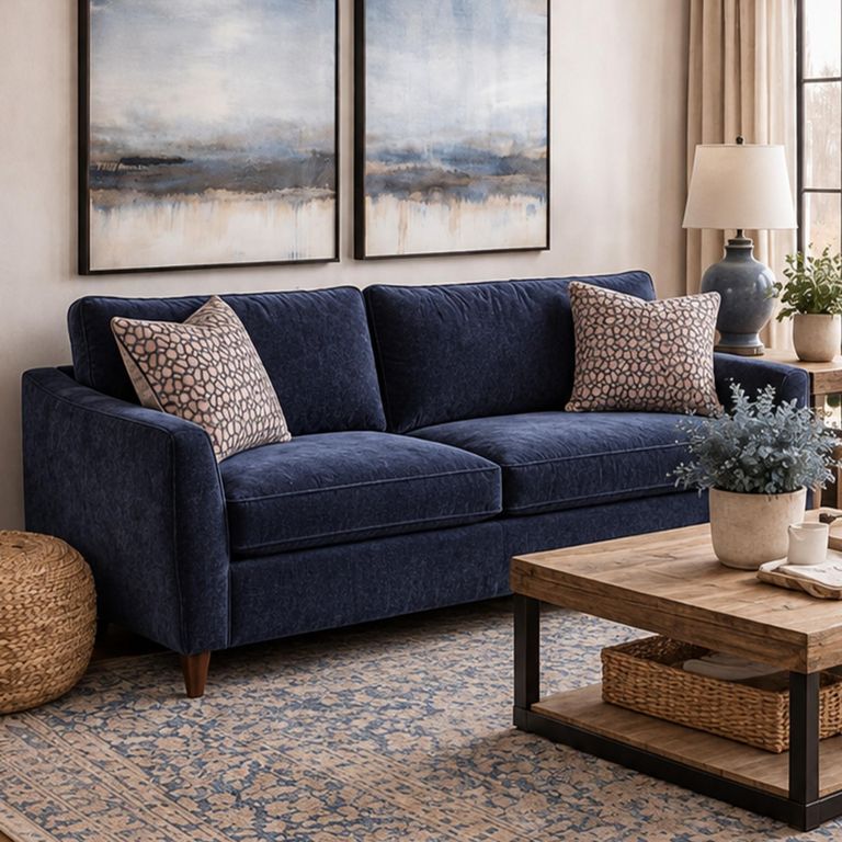 Varley Fabric 3 Seater Sofa - Colours Available