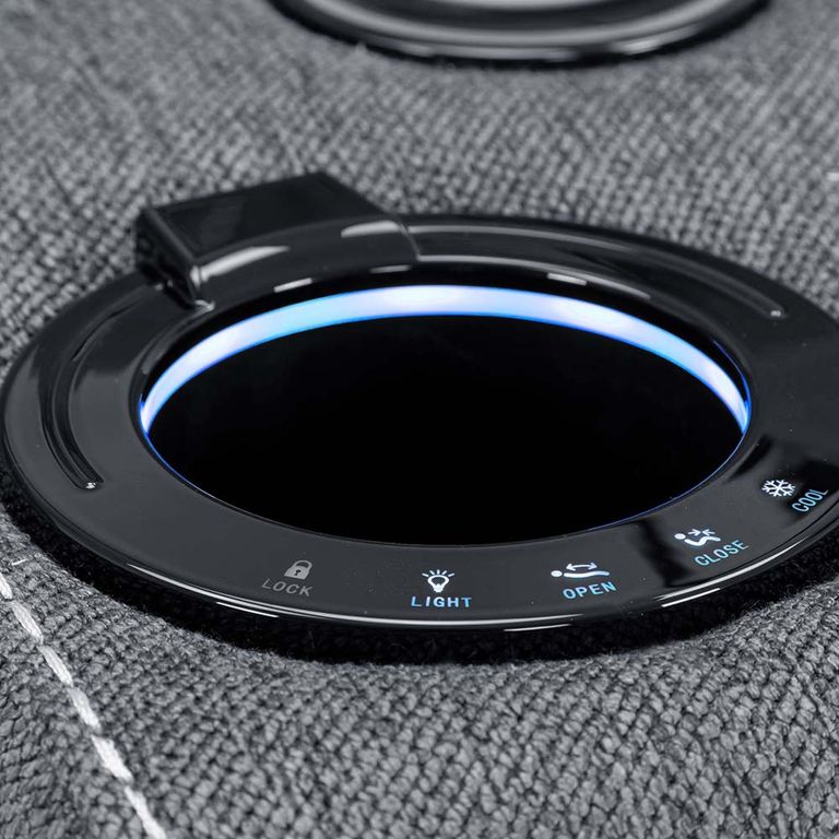 Galaxy Sofa - Tech Grey Fabric - 3 Seater