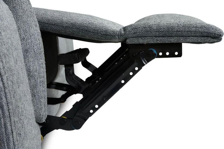 Linden Recliner Armchair - Grey Fabric