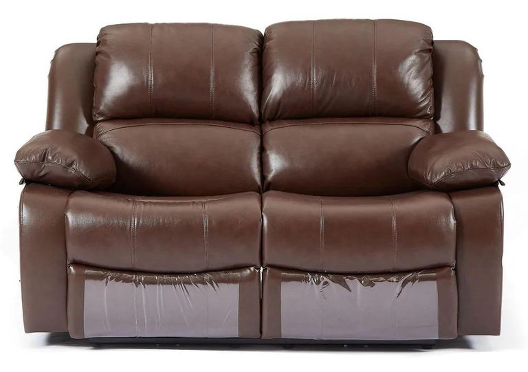 London Recliner Sofa - 2 Seater - Brown Leather