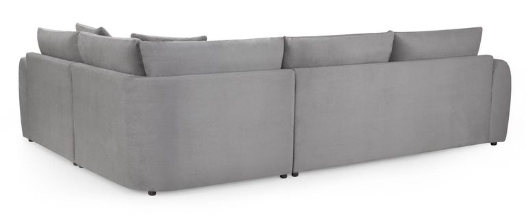 Mirabel Corner Sofa - Grey Fabric - RHF