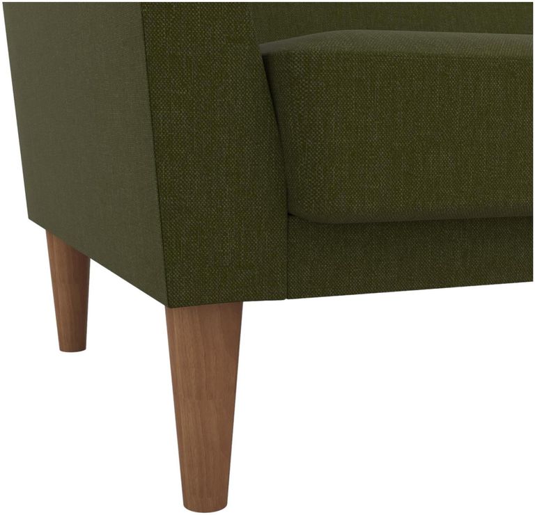 Novogratz Regal Futon Sofa Bed - Green Linen - 2180929NUK