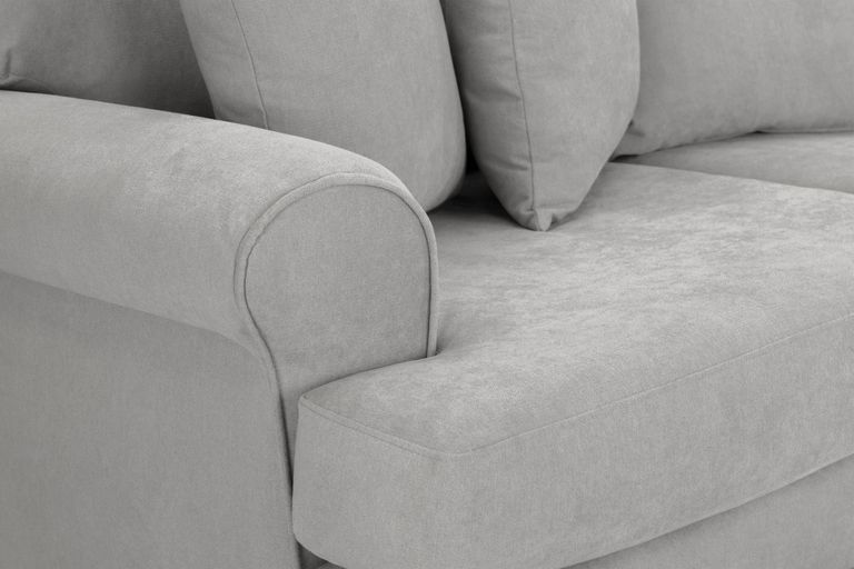 Summer Sofa - Grey Fabric - 3 Seater
