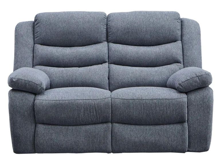 Windsor Recliner Sofa - 2 Seater - Grey Fabric