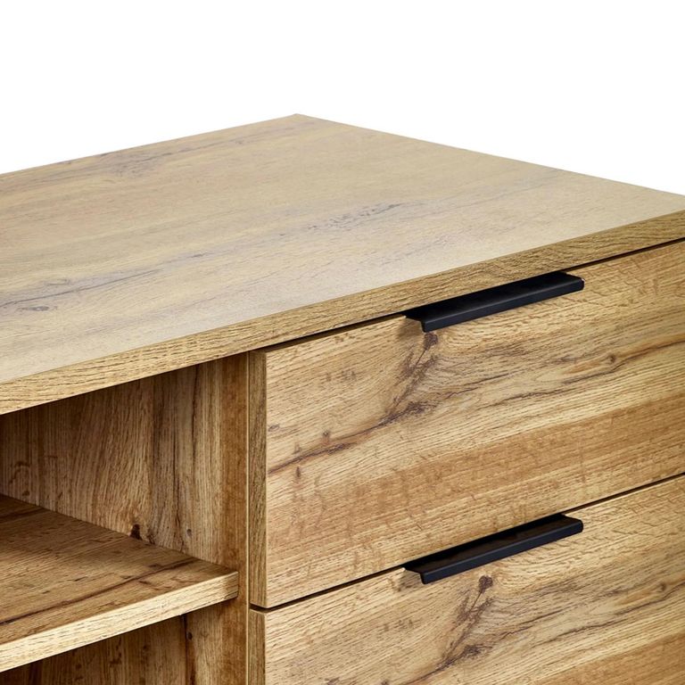 Bali Oak TV Unit - 135cm