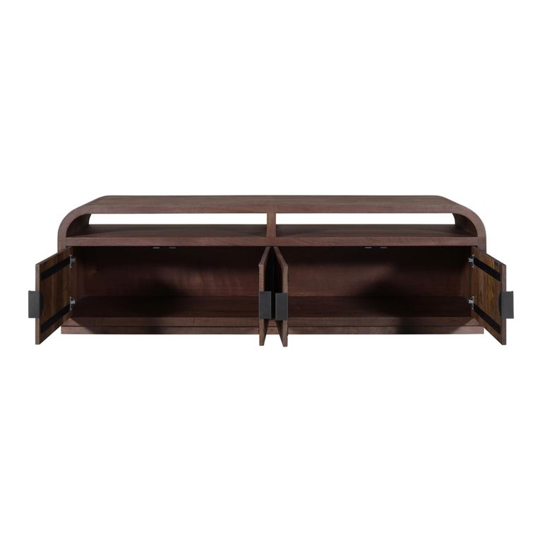 Baldwin TV Unit - 4 Door - Medium - Mango Wood