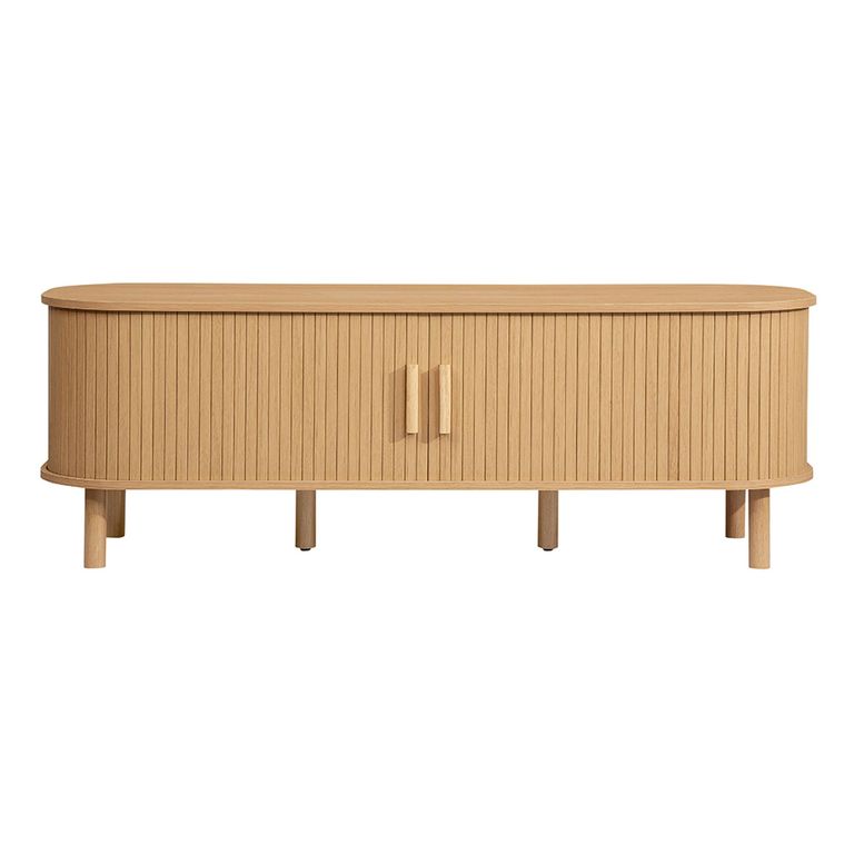 Axel TV Unit - Small - Oak Fluted