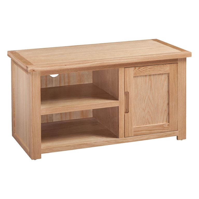 Moderna TV Unit - 1 Door - Oak