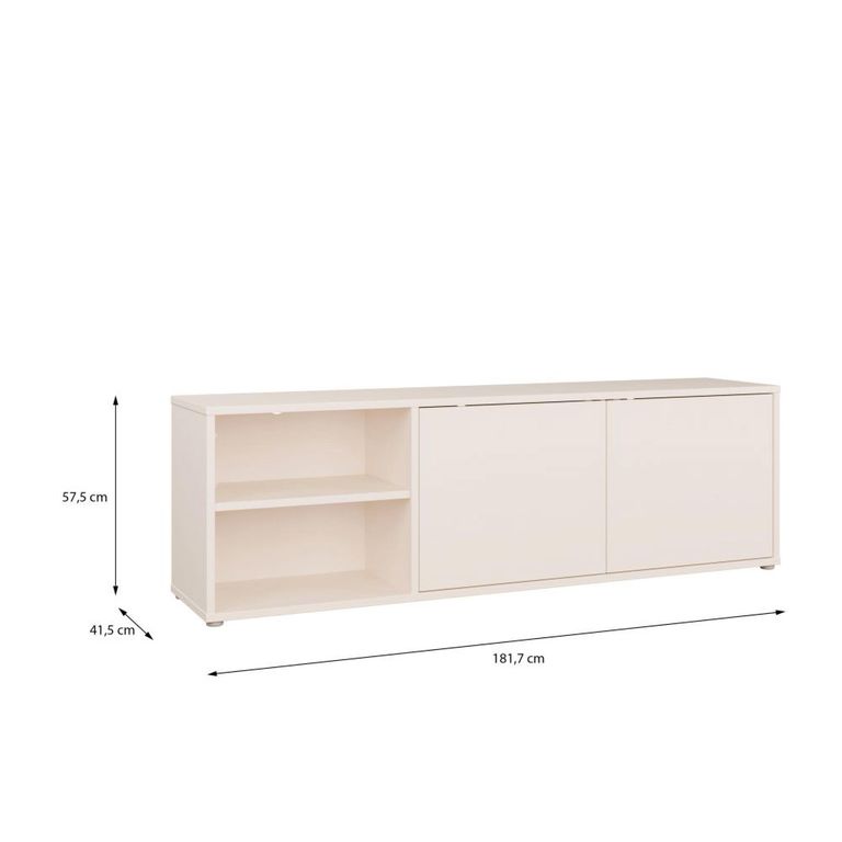 Alice Springs TV Cabinet - 2 Door - 181.7cm - Sand