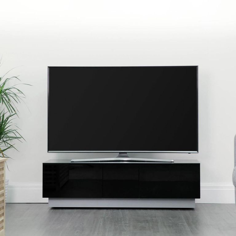 Element TV Stand - Gloss Black - 125cm - EMTMOD1250-BLK