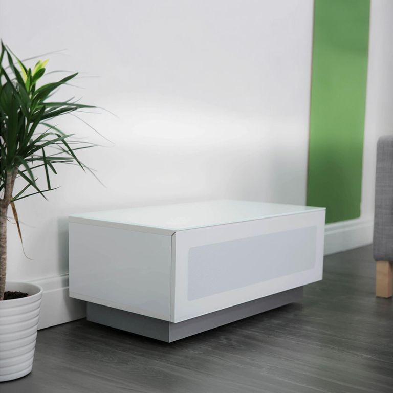 Element TV Stand - Gloss White - 85cm - EMTMOD850-WHI