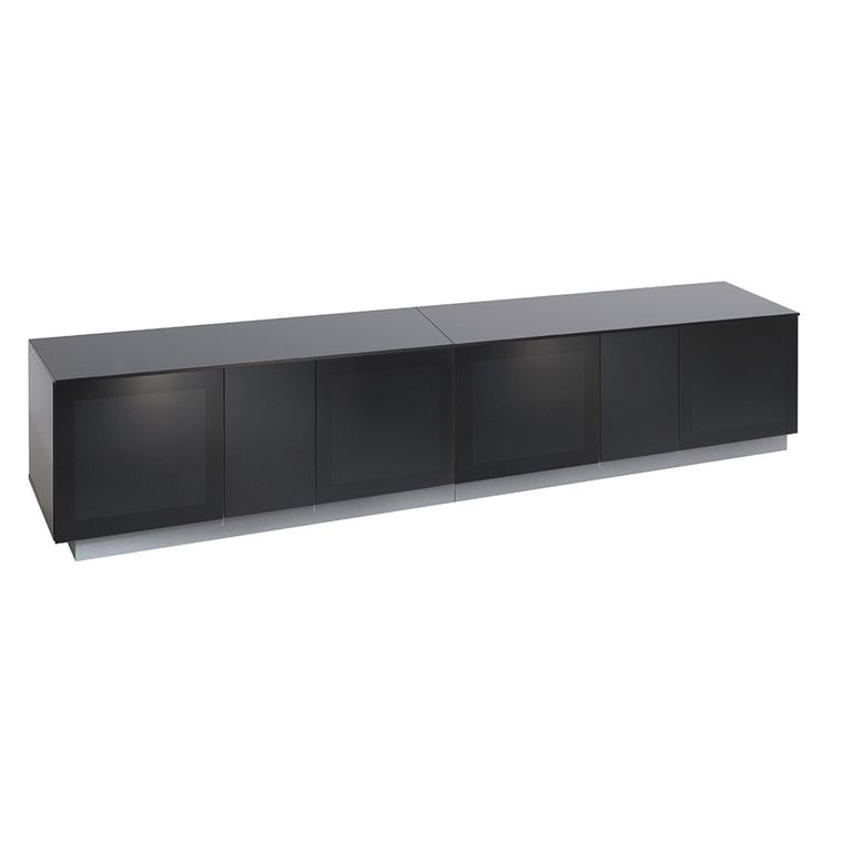Element TV Stand - Gloss Black - 250cm - EMTMOD2500-BLK