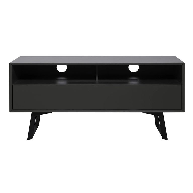 Carbon TV Stand - Black & Grey - 120cm - ADCA1200-GRY