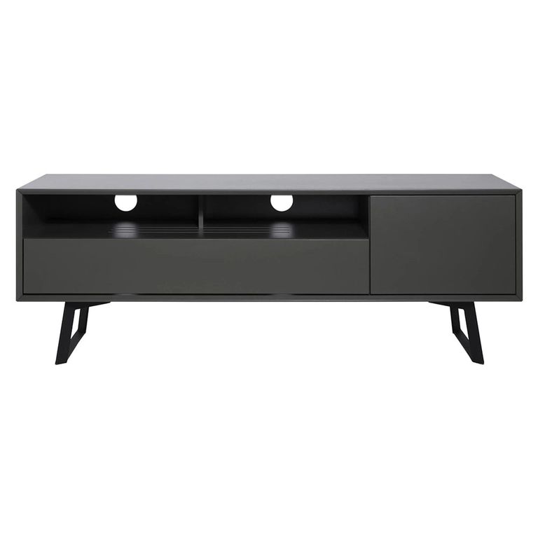Carbon TV Stand - Black & Grey - 160cm - ADCA1600-GRY