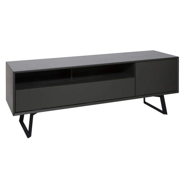 Carbon TV Stand - Black & Grey - 160cm - ADCA1600-GRY