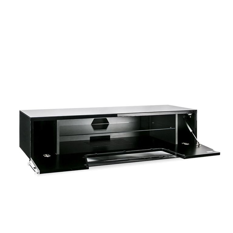 Chromium TV Stand - 120cm - Black - CRO2-1200CB-BLK