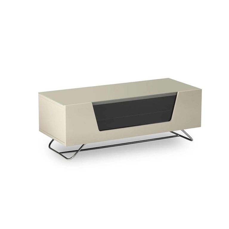 Chromium TV Stand - Ivory - 100cm - CRO2-1000CB-IVO