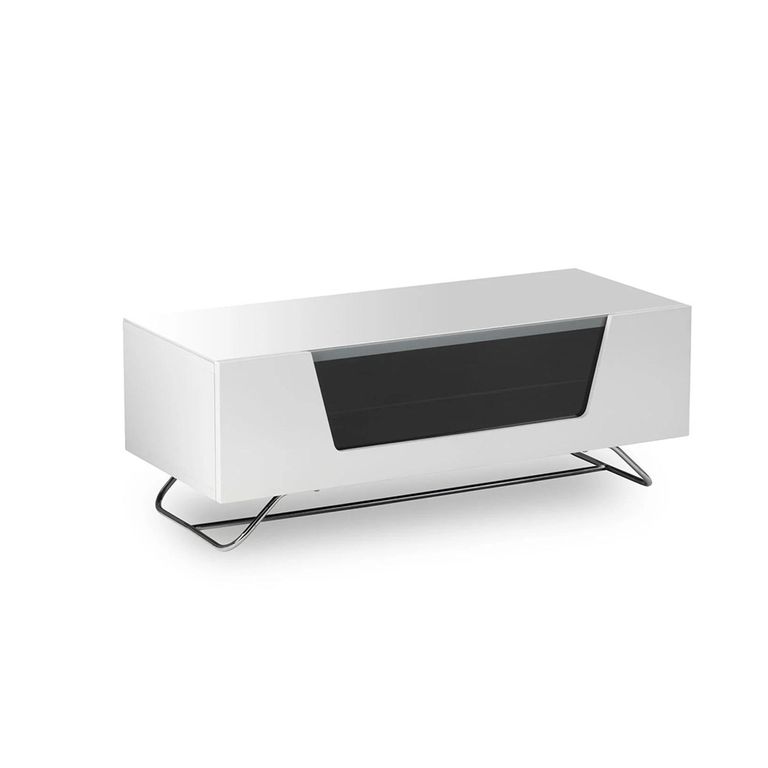 Chromium TV Stand - White - 100cm - CRO2-1000CB-WHT