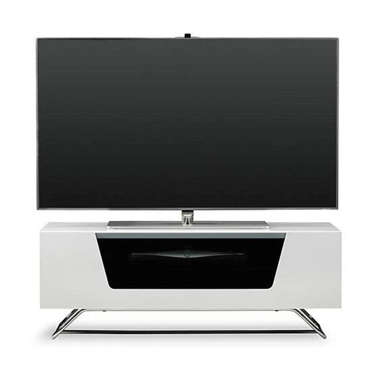 Chromium TV Stand - White - 100cm - CRO2-1000CB-WHT