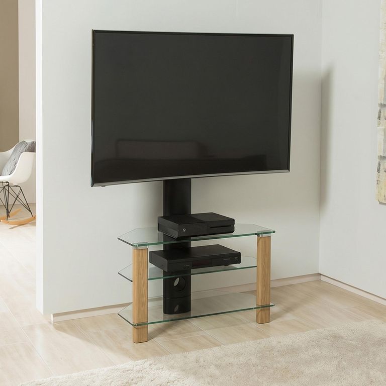 Century TV Stand - Cantilever - 80cm - Light Oak - ADCEC800LO