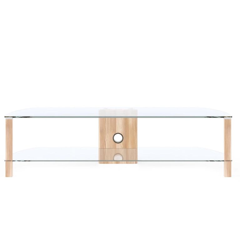 Century TV Stand - Clear Glass - 150cm - ADCE1500-LO