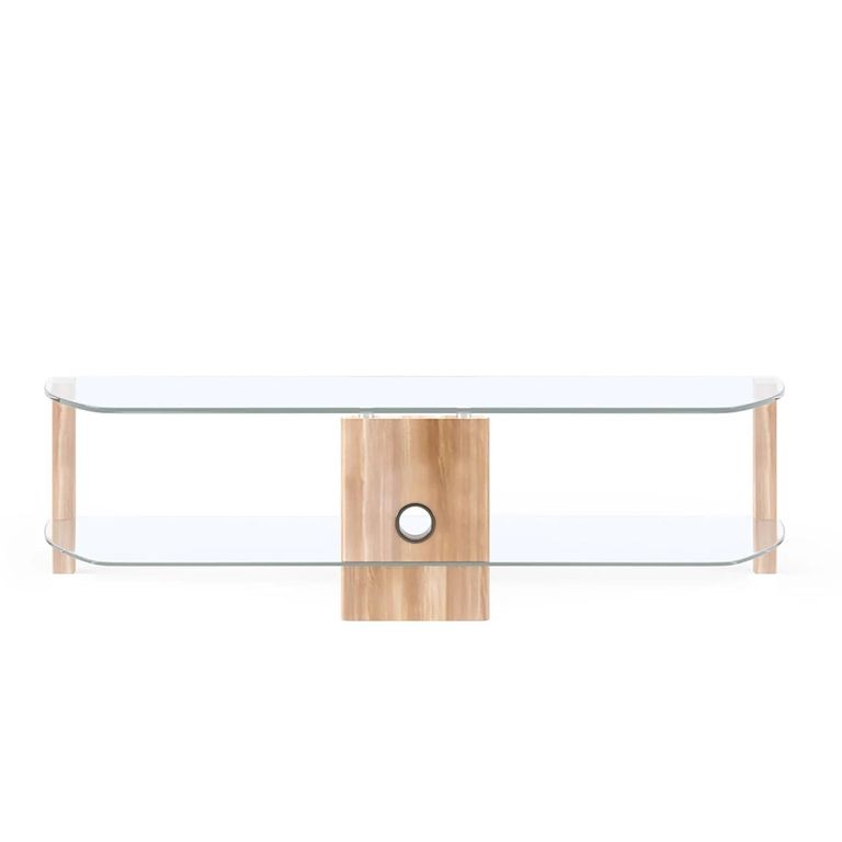 Century TV Stand - Clear Glass - 150cm - ADCE1500-LO