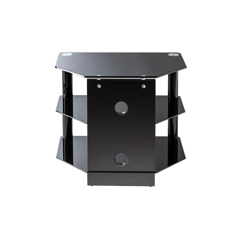 Essentials TV Stand - 80cm - Black - ESS800/3-BLK