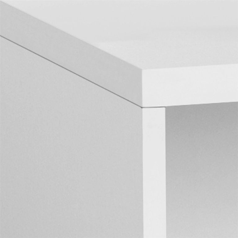 Owen Retro TV Stand - White - 1837015COMUK