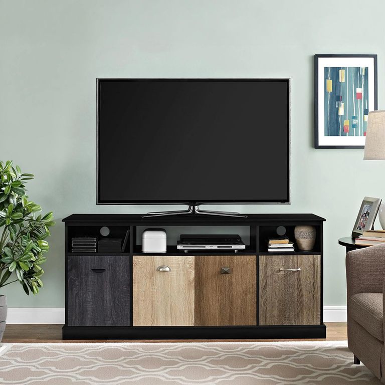 Mercer TV Console - Black - 1769196PCOMUK